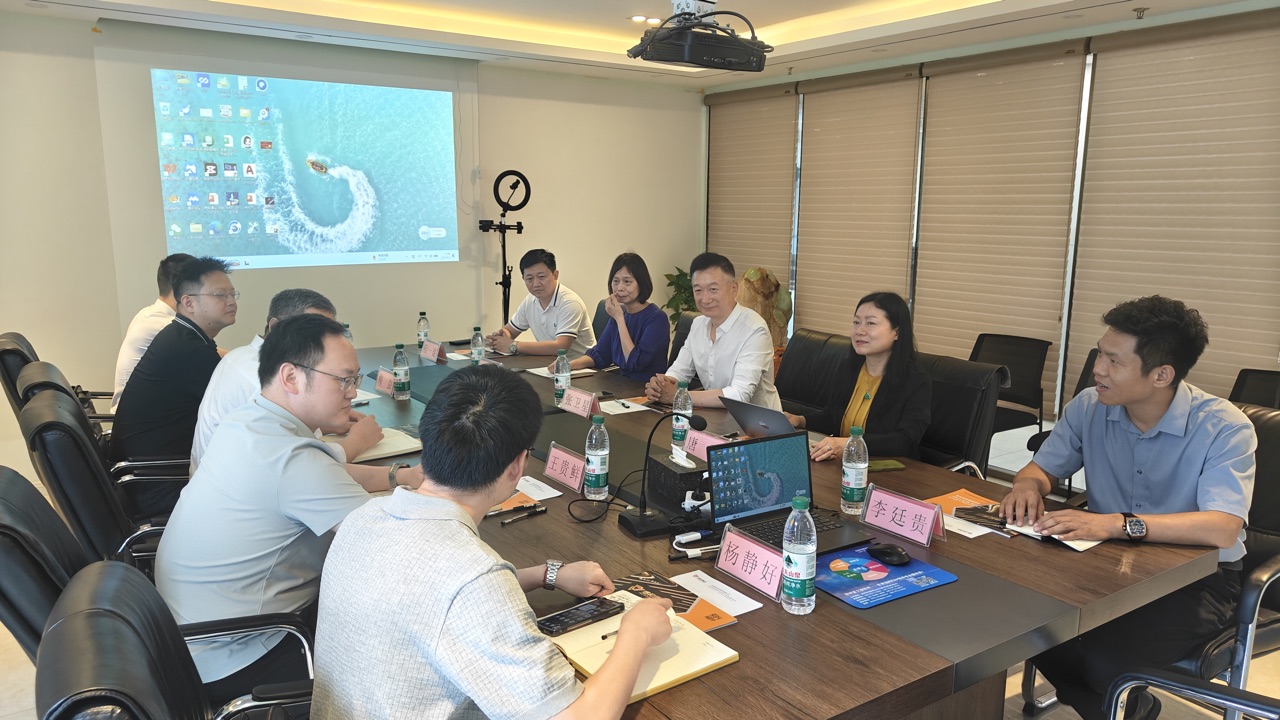 中能建广西水电公司一行莅临煜和集团考察交流